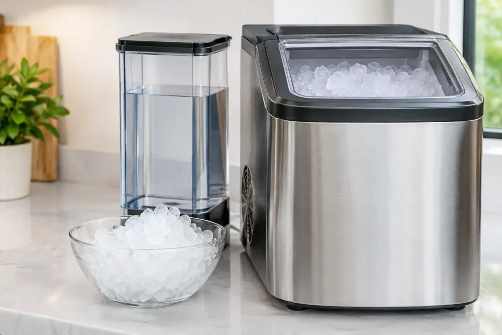 Nugget Ice Maker Water Reservoir Capacity