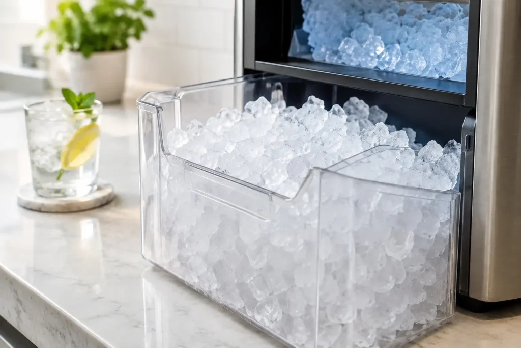 Why a Nugget Ice Maker Bin Melts So Fast